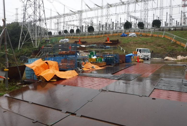 基礎工事の様子